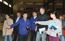 浙江澳洲KENNA客户来我司考察矿用电机车