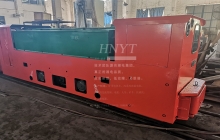 浙江CTL8吨蓄电池电机车运行试验