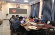 山西中南大学阳教授一行来厂考察，合作研发无人电机车
