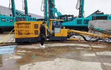 浙江欢迎山河智能来厂参观矿用电机车的生产与测试