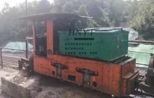 浙江防爆湘潭电机车在某煤矿运行四年了