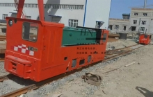内蒙古8吨双驾驶室湘潭蓄电池电机车现场维护