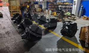 一批ZQ-21矿用直流牵引电机顺利装车发往国外