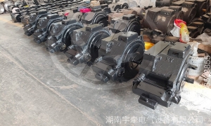 一批ZQ-21矿用牵引电机整装发往海外